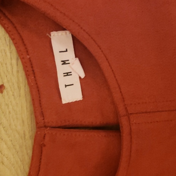 Thml Anthropologie ribbed sleeve shirt - Picture 5 of 7